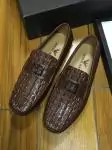 armani chaussures destock sport et mode crocodile pattern embossed